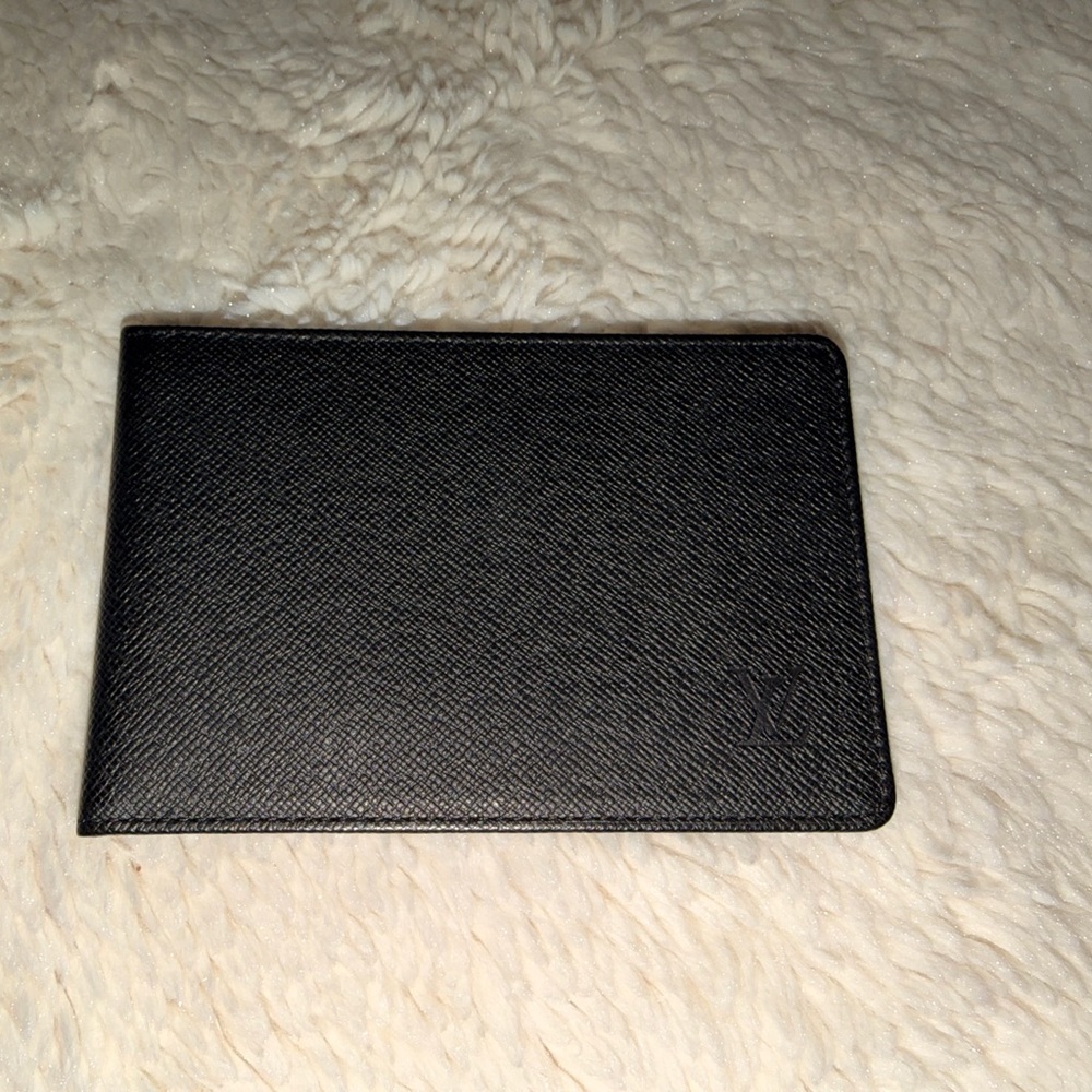 Louis Vuitton Black Card Holder/Cover